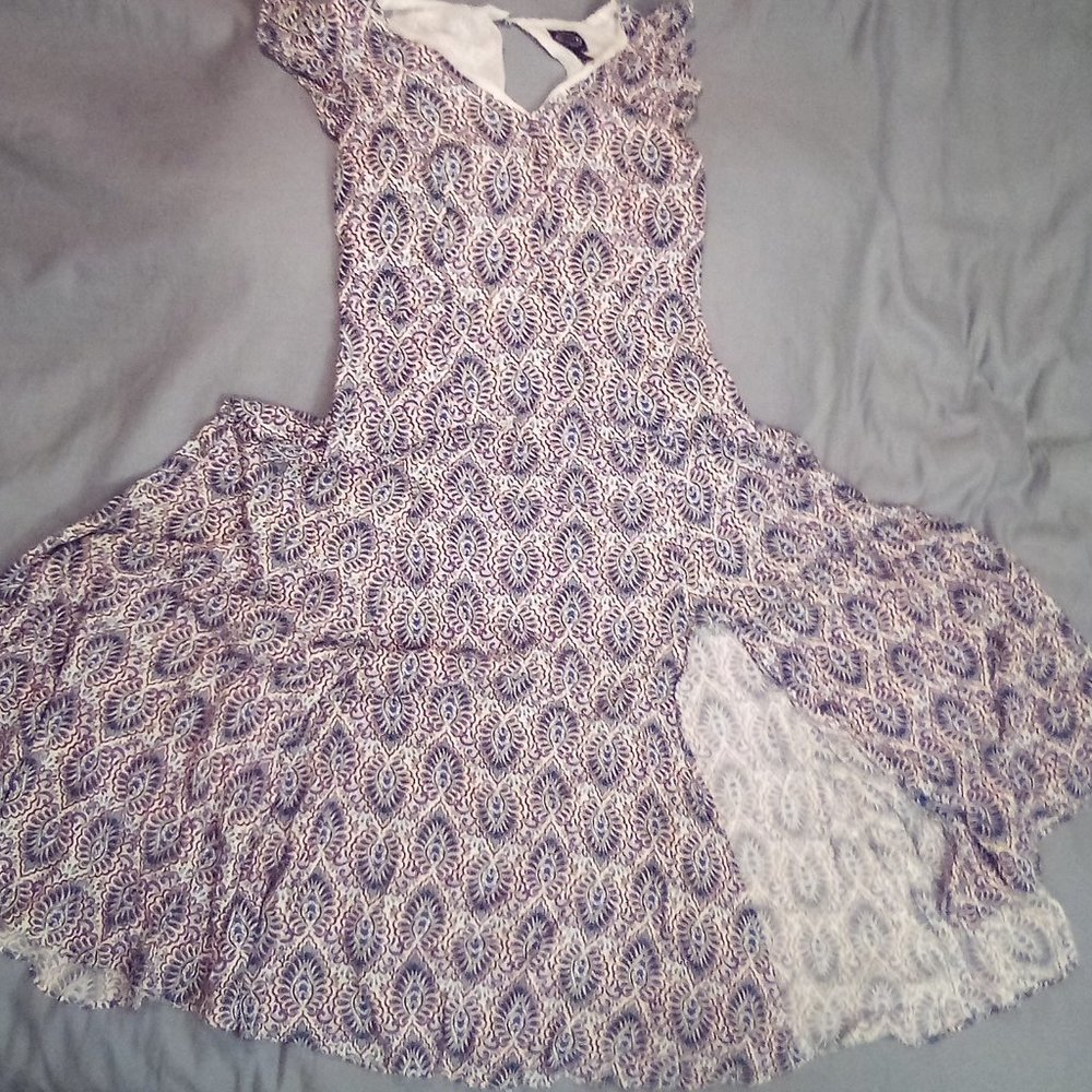 Scoop Dress Colorful Pattern - Picture 2 of 6